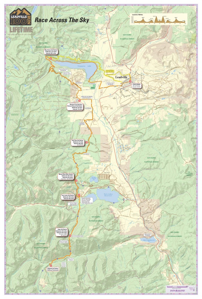 Leadville Trail 100 Run Course Map trailrun.sk